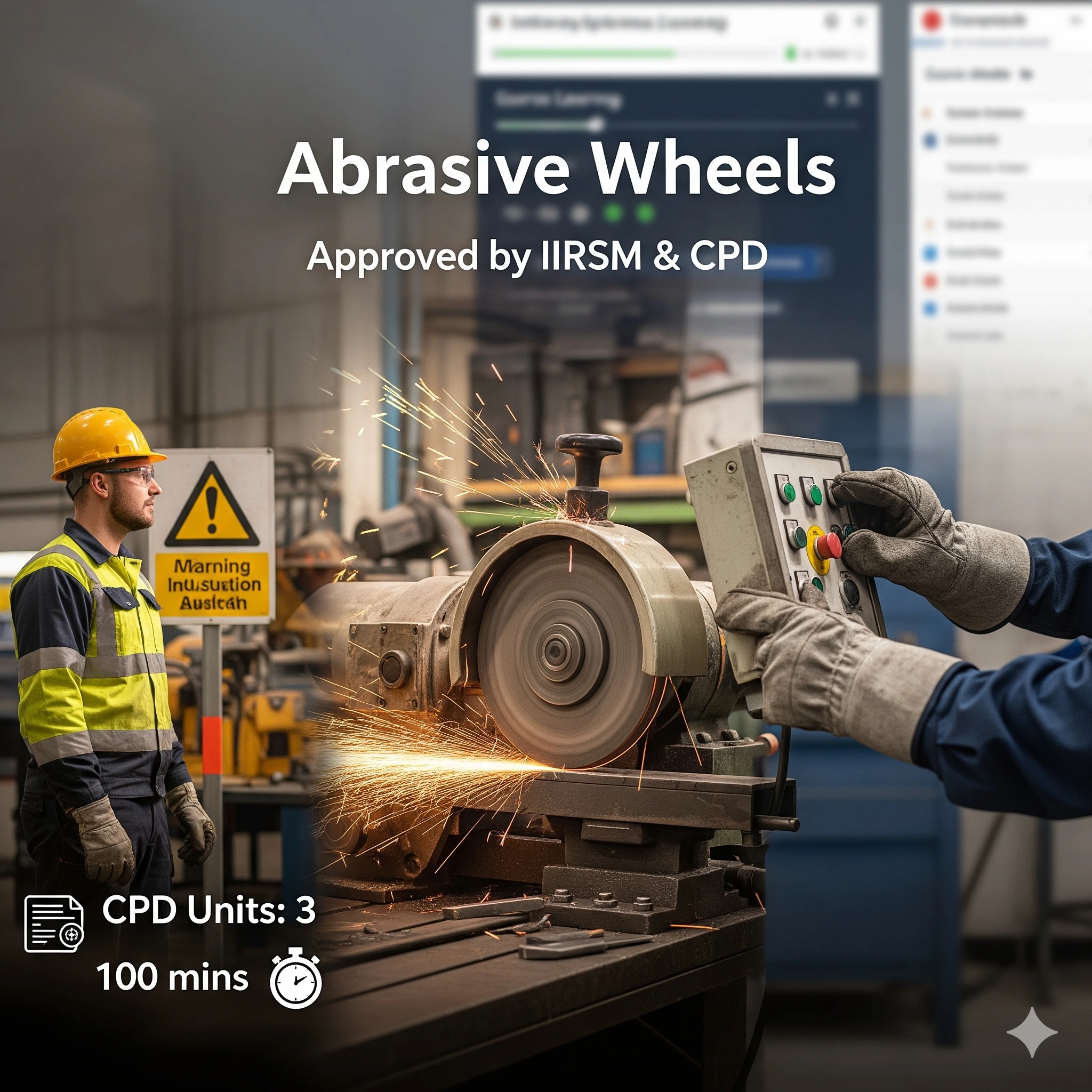 Abrasive Wheels – Online Safety Training (Accredited)