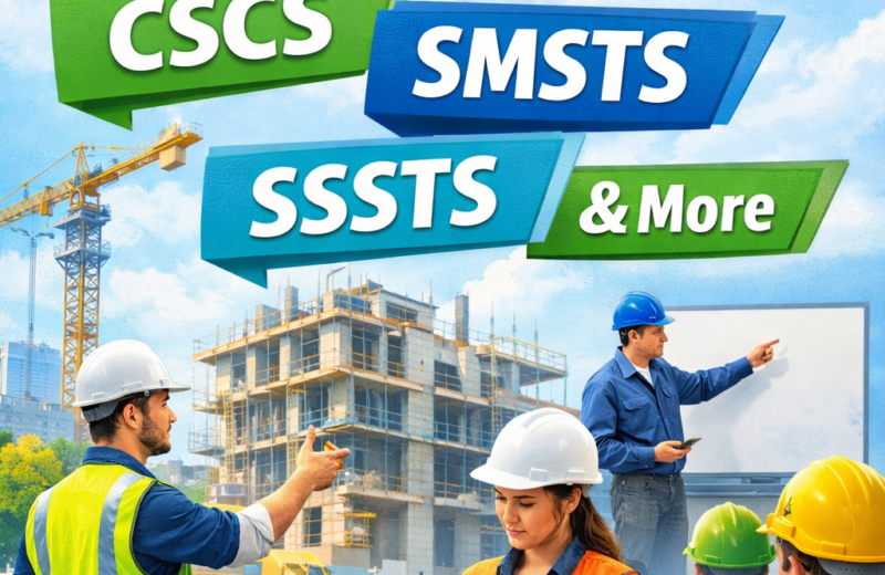 construction safety training course for site workers and managers