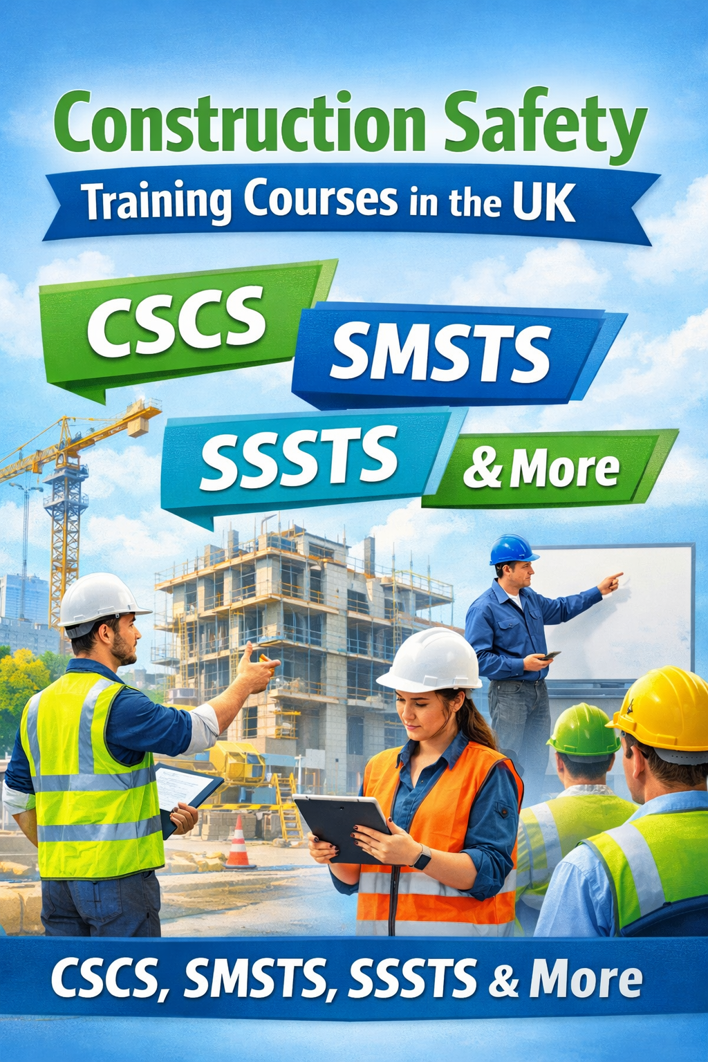 construction safety training course for site workers and managers