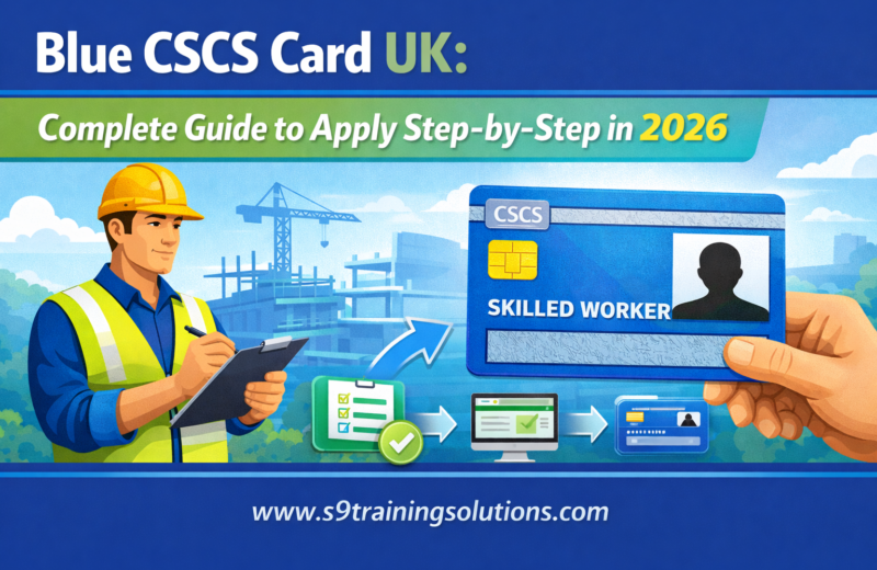 Blue CSCS Card UK
