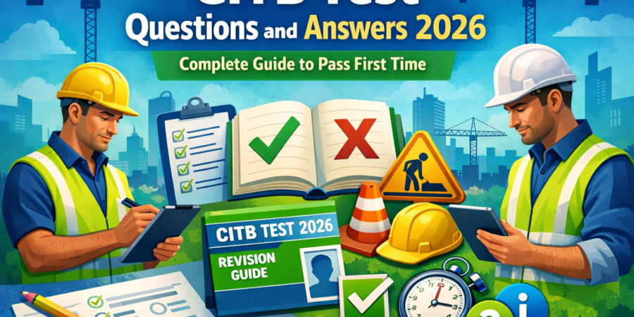 CITB Test Questions and Answers 2026