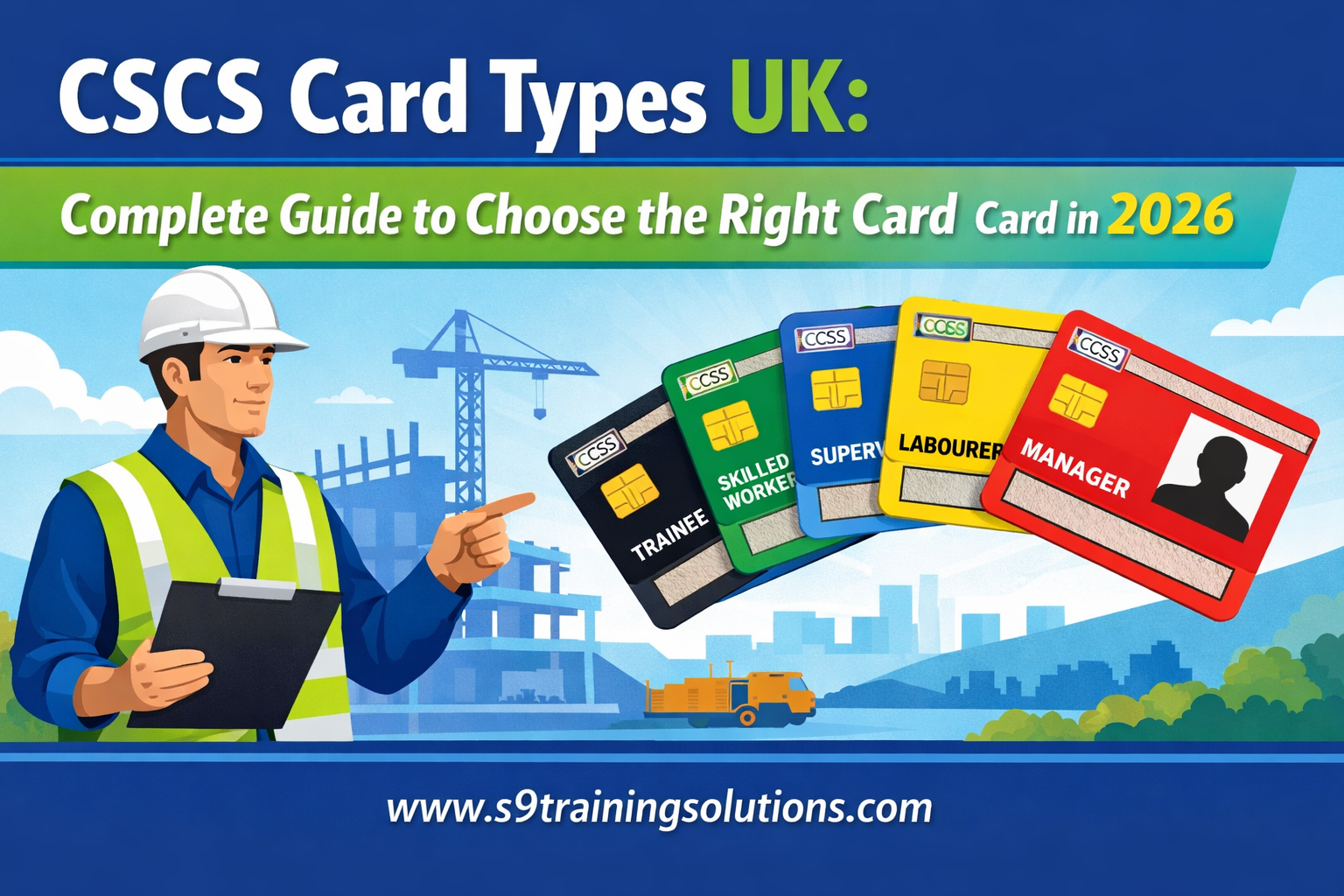 CSCS Card Types UK