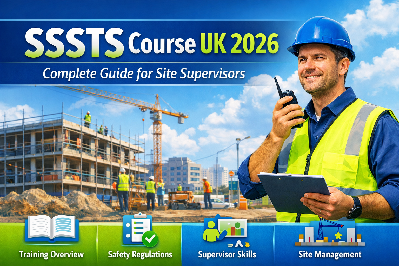 SSSTS Course UK 2026 training for construction supervisors