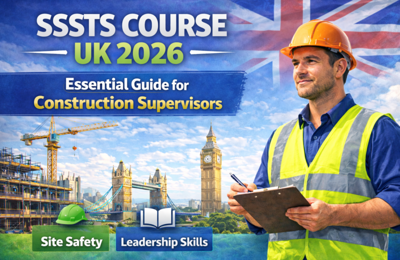 SSSTS Course UK 2026 construction supervisor safety training session