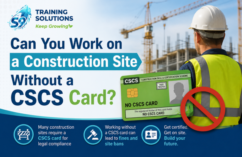 Work Without CSCS Card