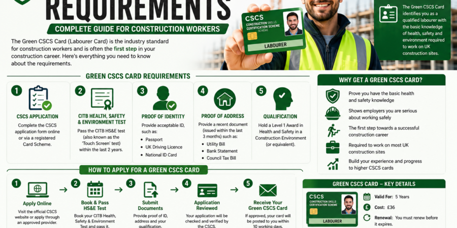 Green CSCS Card Requirements
