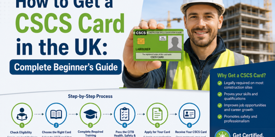 Get a CSCS Card UK