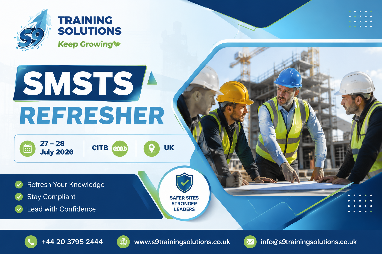 SMSTS Refresher Course UK