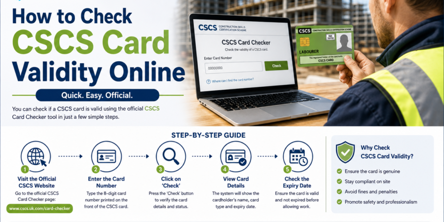 Check CSCS Card Validity Online