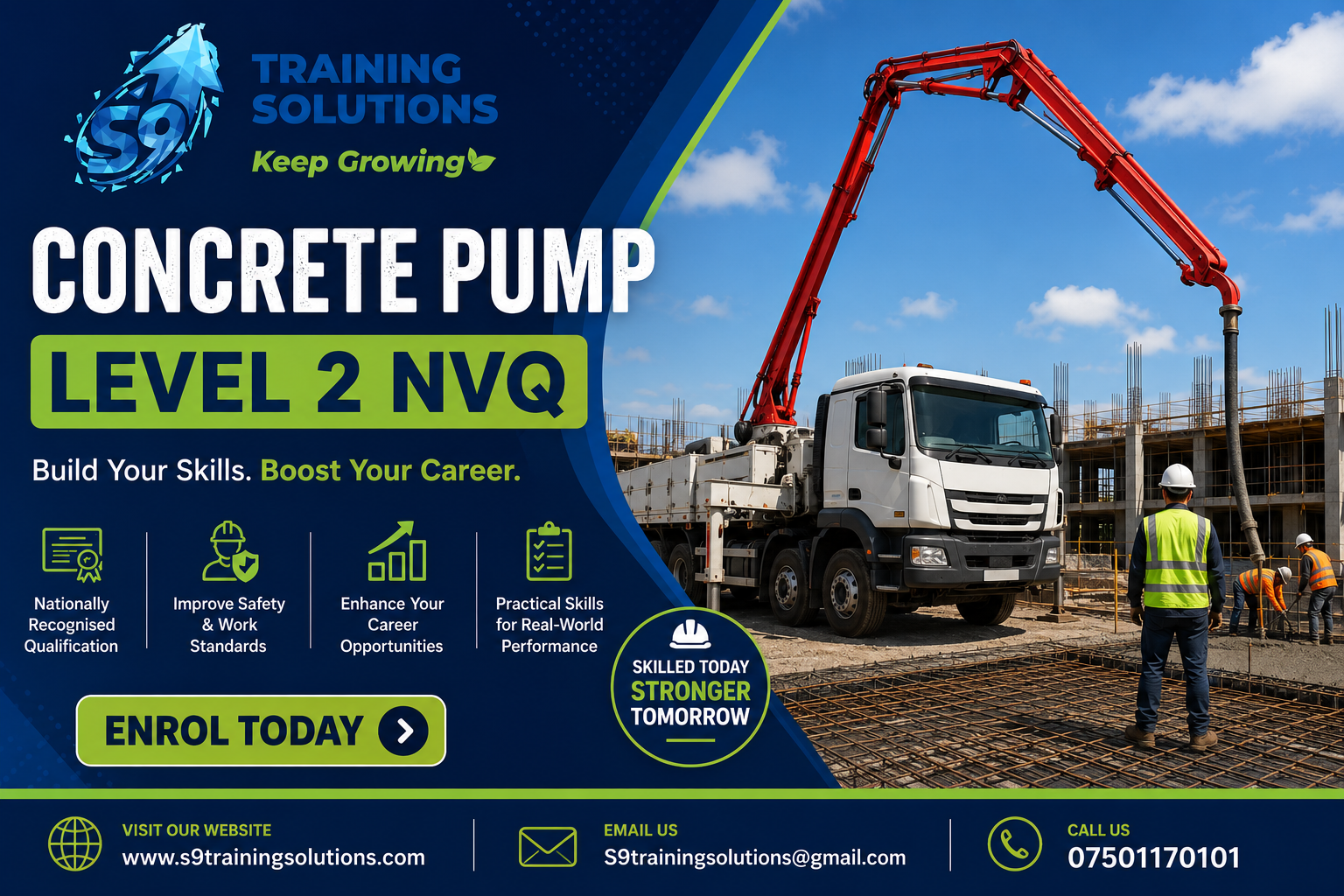 Concrete Pump Level 2 NVQ