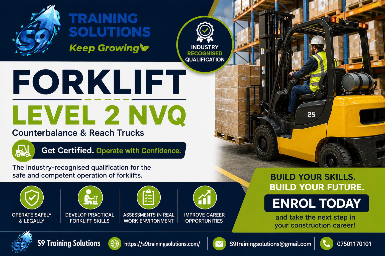 Forklift Level 2 NVQ