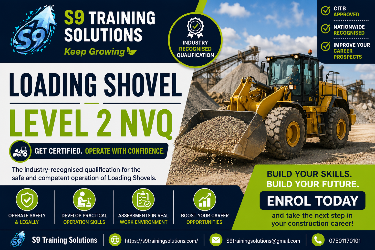 Loading Shovel Level 2 NVQ