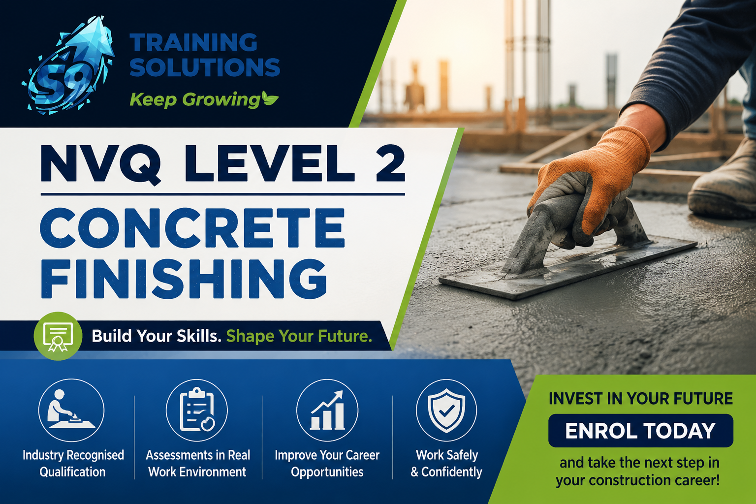 NVQ Level 2 Concrete Finishing