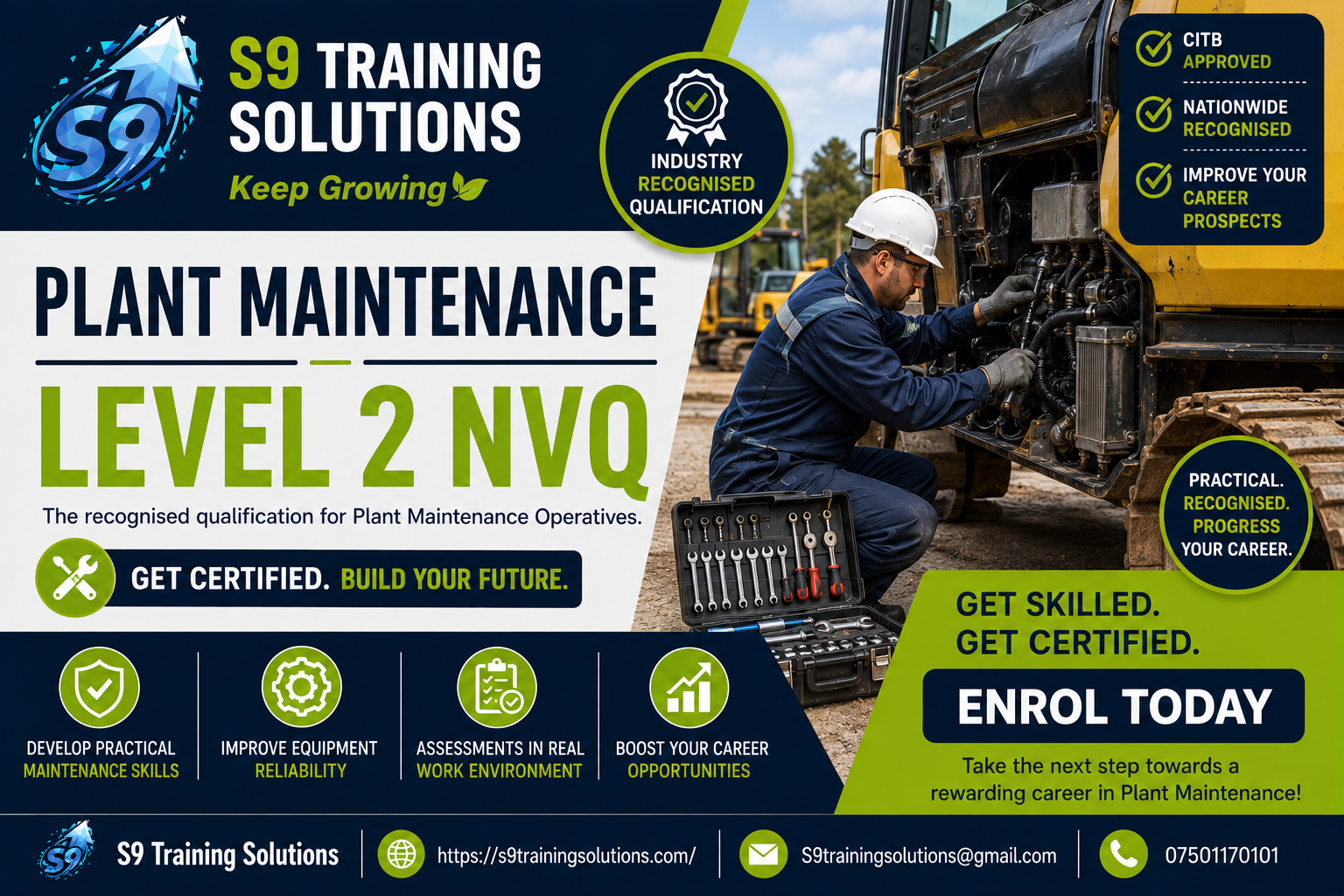 Plant Maintenance Level 2 NVQ