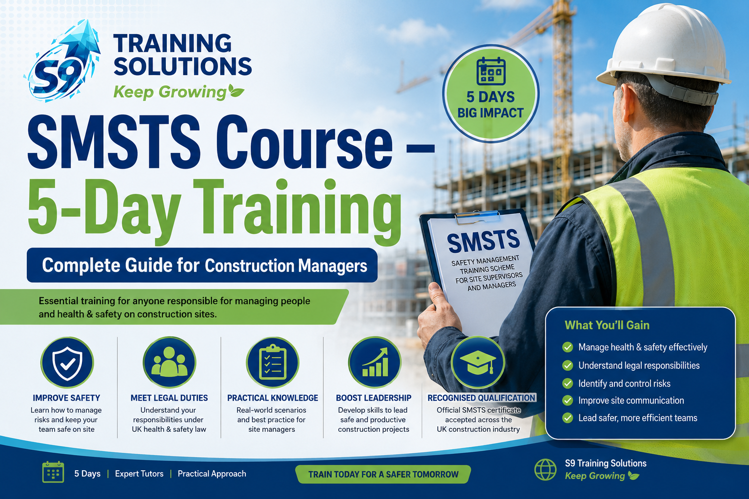 SMSTS Course 5-Day Training