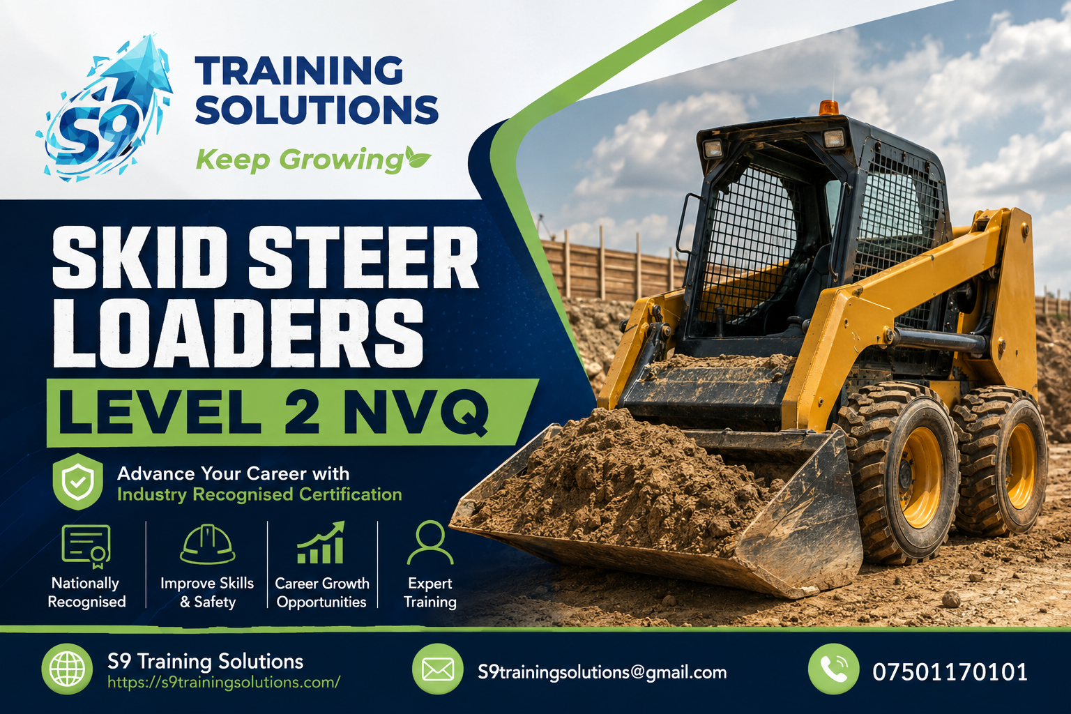 Skid Steer Loaders Level 2 NVQ